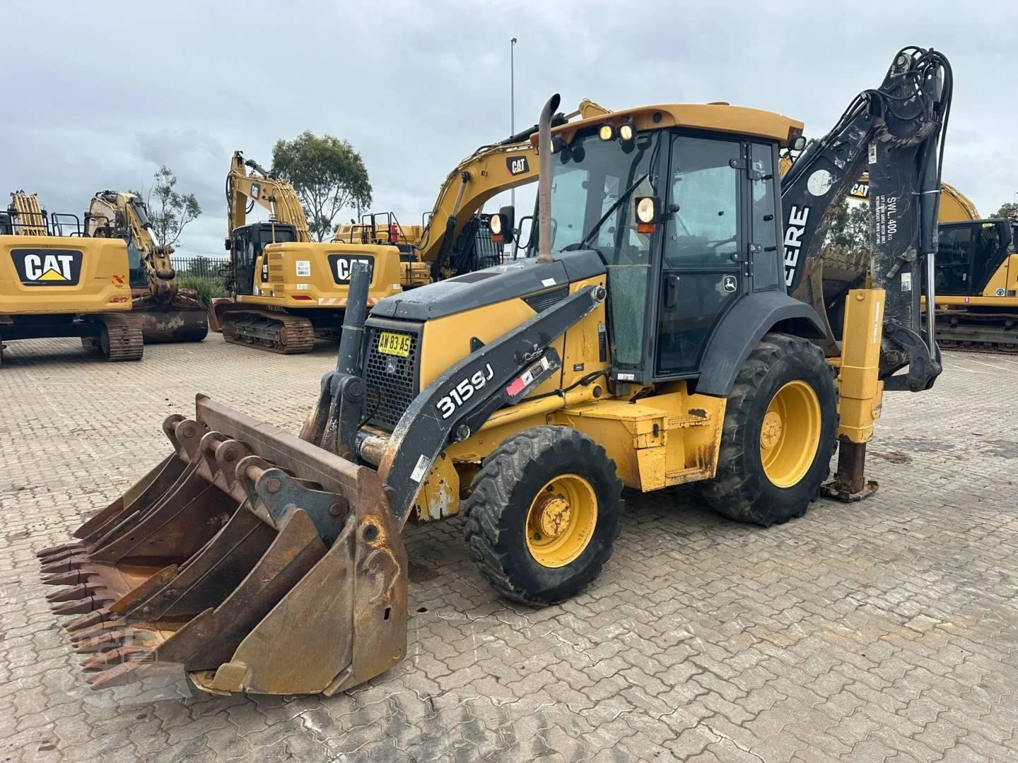 2008 John Deere 315SJ Backhoe photo 2