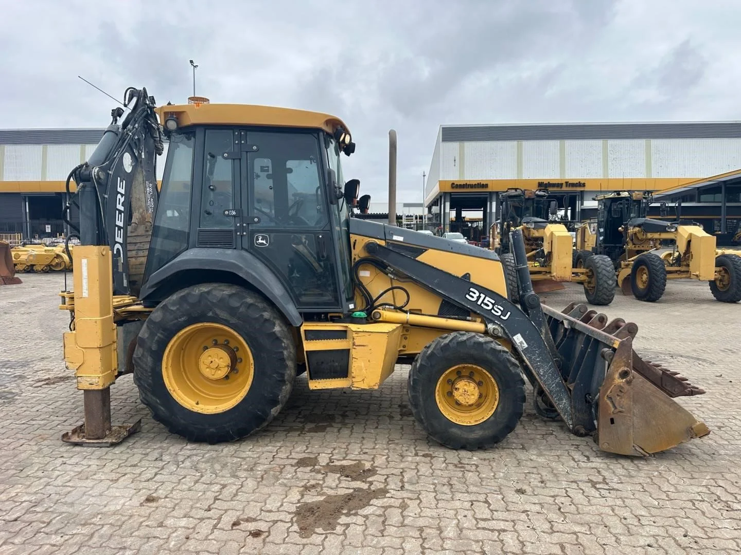2008 John Deere 315SJ Backhoe photo 4
